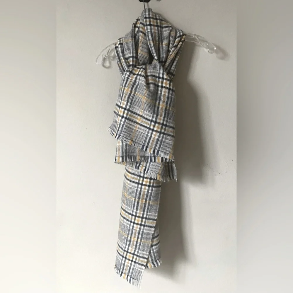 ZARA Accessories Plaid Oversized Scarf/Wrap